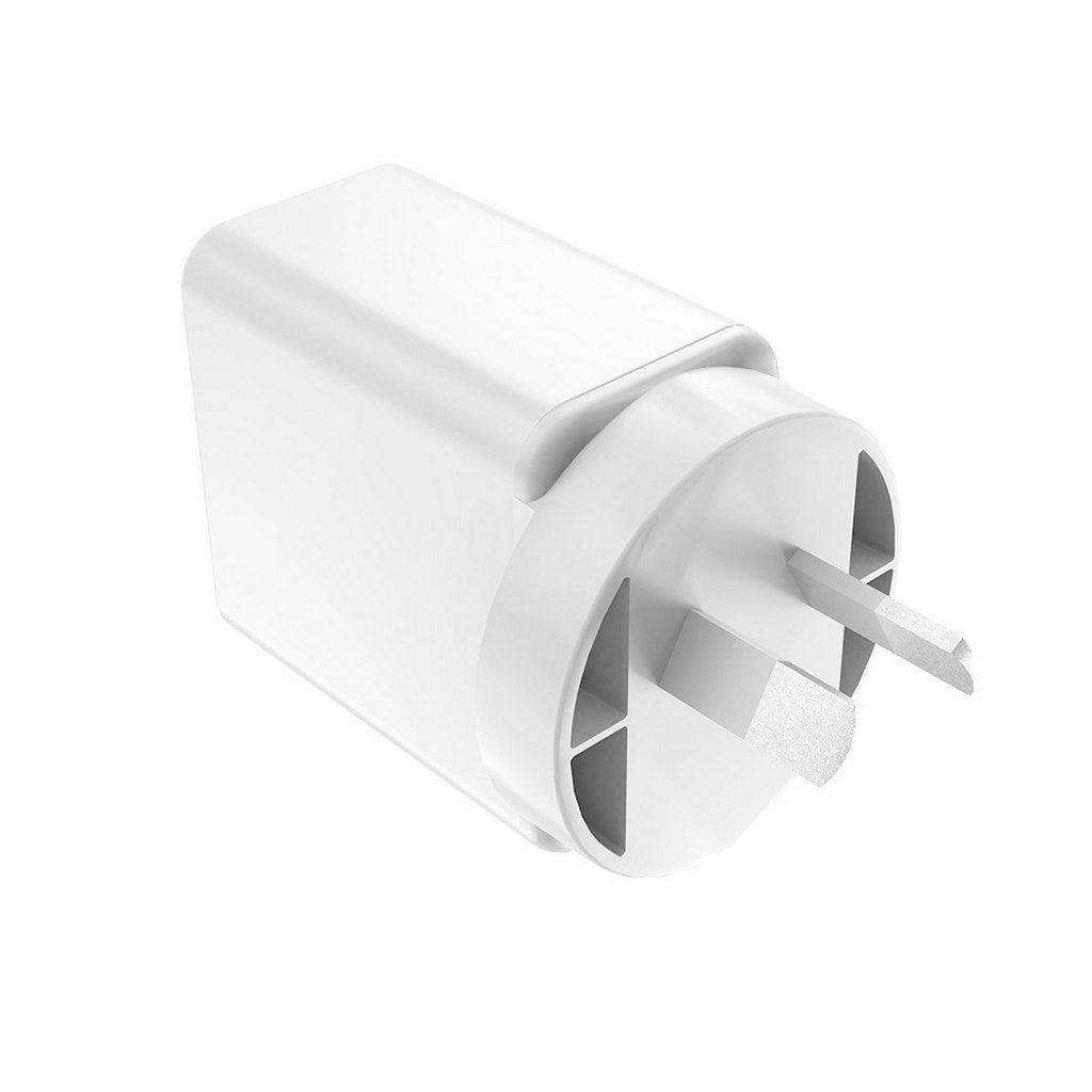 iQuick Dual USB A + C Wall Plug 30w