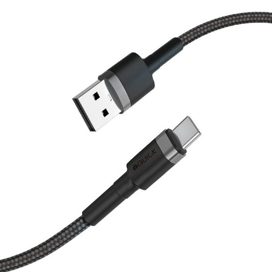 iQuick USB A - C Cable - 0.3m
