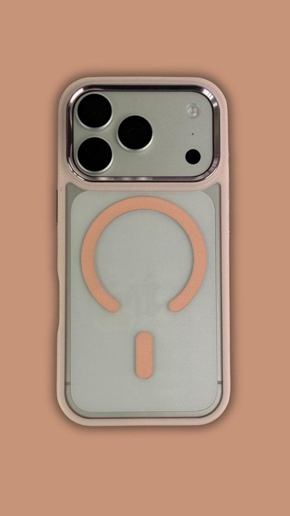 Metal Soft Grip Shockproof Case - iPhone 17 Pro Max w/ Magsafe [Black]