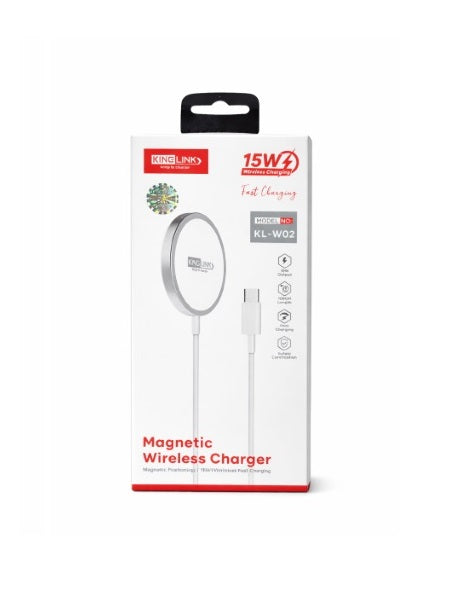 Magnetic wireless charger with type C KL-W02