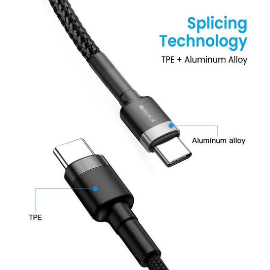 iQuick USB C - C Cable - 0.3m