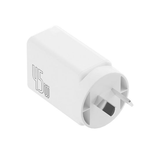 iQuick Dual USB C + C Wall Plug 45W